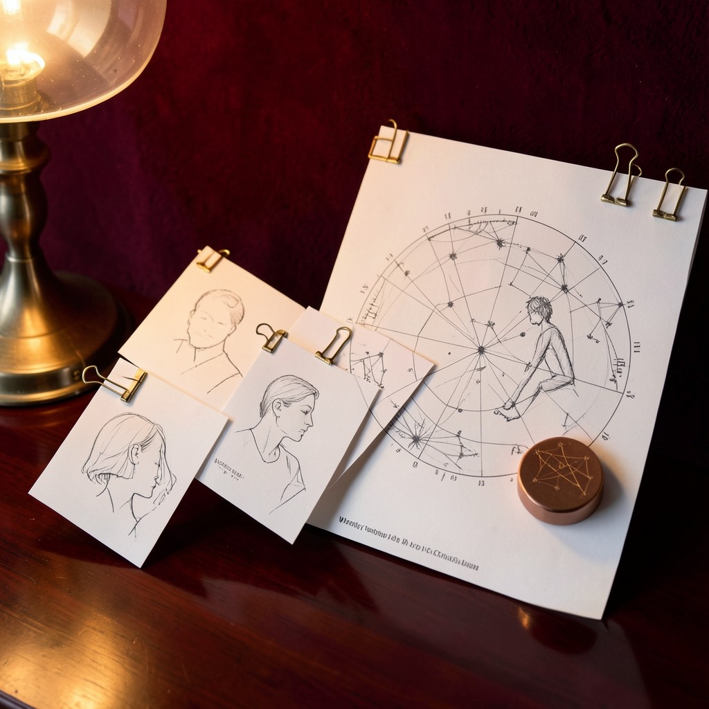 Five session profile sketches arranged beside a weekly composite chart