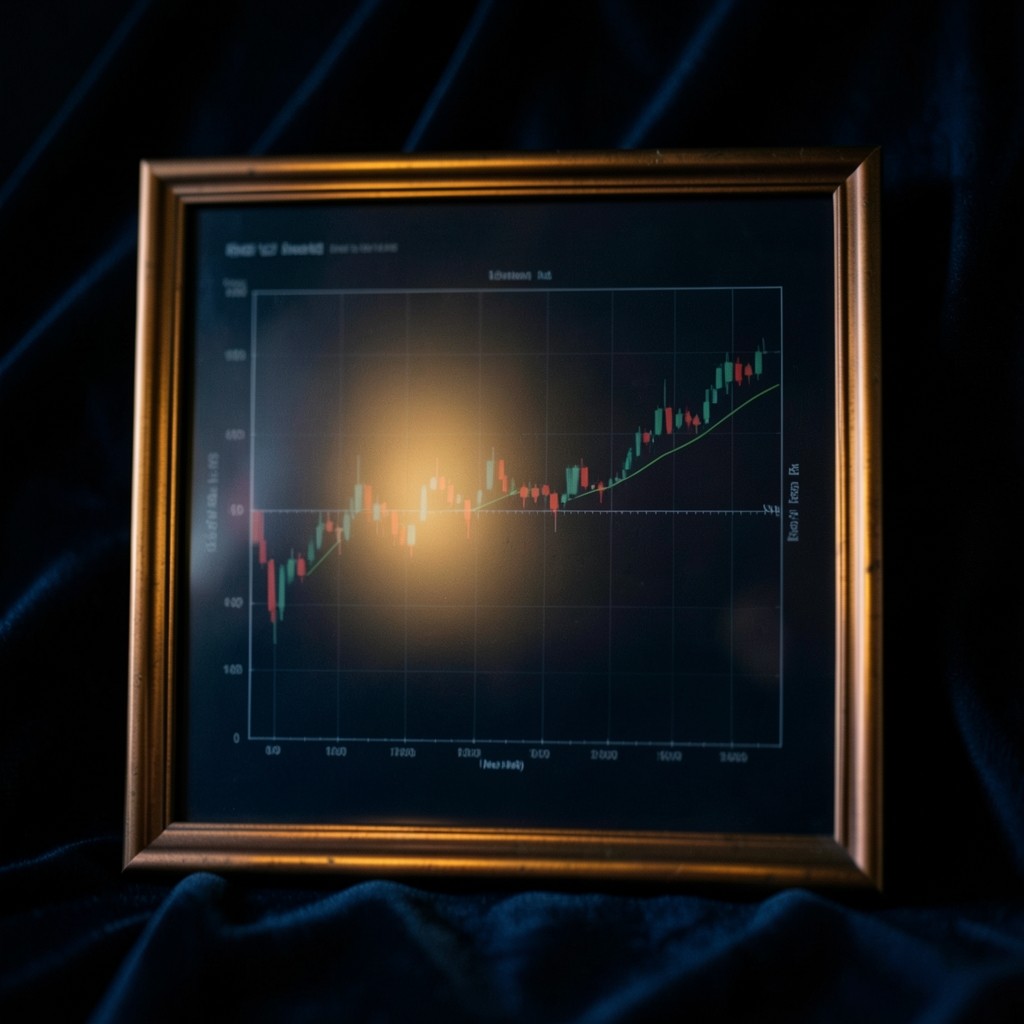 First-hour volume profile highlighted on a morning trading chart